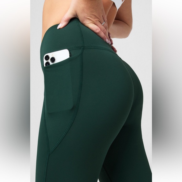 Fabletics PureLuxe High-Waisted Leggings CrosseOver Flare - Picture 2 of 4